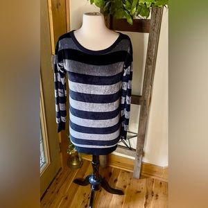 💥Juicy Couture Velour Striped Long Sleeve Tunic💥